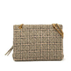 Chanel Multicolor Tweed and Leather Quadrato Box Shoulder Bag Secondhand