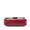 Gucci Small GG Marmont Matelasse Diagonal GG Canvas and Leather Shoulder Bag Secondhand