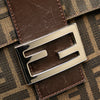 Secondhand Fendi Zucca Canvas Shoulder Bag