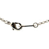 Louis Vuitton Silver Plated Enamel Game On Dice Pendant Necklace Secondhand