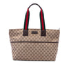 Gucci GG Canvas Web Tote Secondhand
