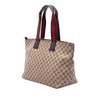 Gucci GG Canvas Web Tote Secondhand