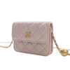 Chanel Mini Lambskin Pearl Crush Clutch On Chain Secondhand