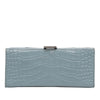 Balenciaga Small Croc Embossed Hourglass Top Handle Bag Secondhand