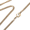 Chanel CC Gold Plated Strass Necklace Pendant Secondhand