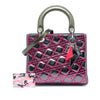 Dior Anselm Reyle Medium Metallic Lambskin Cannage Lady Dior Secondhand