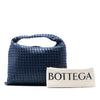 Bottega Veneta Large Calfskin and Denim Intrecciato Hop Hobo Secondhand