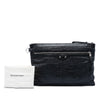 Balenciaga Lambskin Motocross Classic Clip L Clutch Secondhand