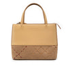 Burberry Leather and Suede Stitch Tote Secondhand