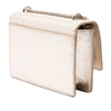 Secondhand Saint Laurent Mini Metallic Calfskin Monogram Sunset Wallet on Chain