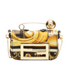 Fendi Fendace Nano Zucca Canvas Baguette Secondhand