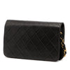Chanel CC Quilted Lambskin Full Single Flap Secondhand