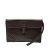 Bottega Veneta Intrecciato Trimmed Leather Clutch Secondhand