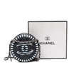 Chanel Caviar Striped CC Filigree Round Crossbody Secondhand