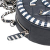 Chanel Caviar Striped CC Filigree Round Crossbody Secondhand