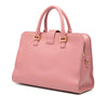 Saint Laurent Small Leather Monogram Cabas Satchel Secondhand