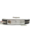 Prada Spazzolato Round Chain Coin Crossbody Secondhand