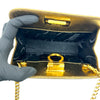 Ferragamo Metallic Leather Gancini Chain Crossbody Secondhand