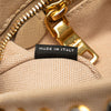 Prada Canvas Canapa Studded Vernice Clutch Secondhand