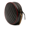 Secondhand Gucci Mini GG Marmont Matelasse Leather Torchon Round Crossbody