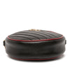 Secondhand Gucci Mini GG Marmont Matelasse Leather Torchon Round Crossbody