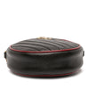 Gucci Mini GG Marmont Matelasse Leather Torchon Round Crossbody Secondhand