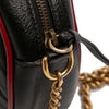 Secondhand Gucci Mini GG Marmont Matelasse Leather Torchon Round Crossbody