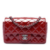 Chanel Mini Rectangular Classic Patent Single Flap Secondhand