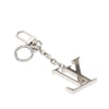 Louis Vuitton Stainless Steel LV Initials Key Holder And Bag Charm Secondhand