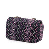 Chanel Mini Rectangular Classic Multicolor Cotton Stitched Single Flap Secondhand