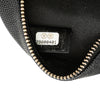 Chanel Caviar CC Filigree Round Clutch with Chain Secondhand