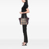 Burberry Small Haymarket Check Canvas and Leather Canterbury Tote Secondhand