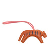 Hermès Milo Lambskin RooRoo Tiger Bag Charm MM Secondhand