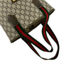 Secondhand Gucci GG Supreme Plus Sherry Line Web Tote