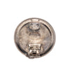 Chanel CC Two Tone Brass Enamel Clip On Earrings Secondhand