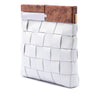 Bottega Veneta Lambskin Maxi Intrecciato The Snap Clutch Secondhand