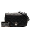 Secondhand Chanel Small Diamond Embossed Calfskin New Chic Flap