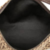 Fendi Zucchino Canvas Barrel Pochette Secondhand