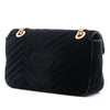Gucci Medium GG Marmont Matelasse Velvet Sequin Embellished Shoulder Bag Secondhand