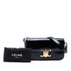 Secondhand Celine Shiny Calfskin Triomphe Claude Shoulder Bag