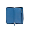Prada Saffiano Zip Around Travel Organizer Wallet Secondhand