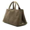 Prada Canvas Canapa Logo Tote Secondhand