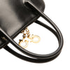 Secondhand Ferragamo Leather Gancini Dome Satchel