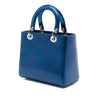 Dior Medium Metallic Patent Microcannage Lady Dior Secondhand