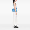 Saint Laurent Small Leather Monogram Cabas Satchel Secondhand