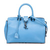 Saint Laurent Small Leather Monogram Cabas Satchel Secondhand