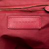 Burberry Small Leather Trimmed Haymarket Check Coated Canvas Canterbury Tote Secondhand