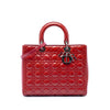 Dior Large Patent Cannage Lady Dior Secondhand