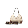 Gucci Guccissima Trimmed Canvas Colbert Shoulder Bag Secondhand