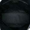 Saint Laurent Large Textured Patent Y Mail Tote Secondhand